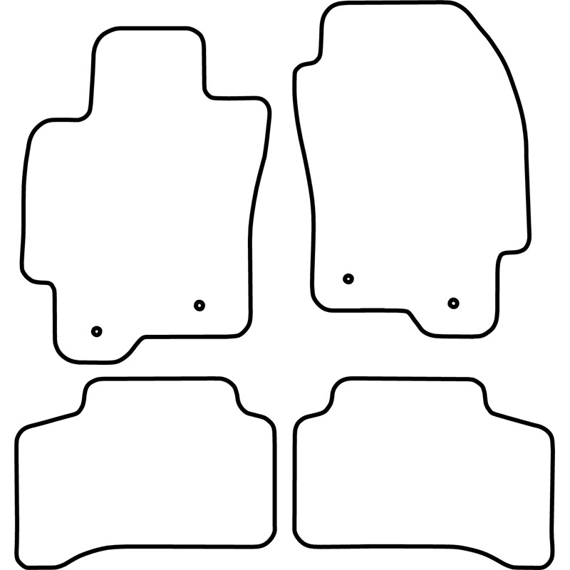 Automatten  Jaguar X-Type 2001-2010