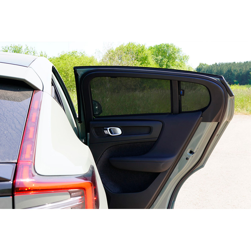 Set Car Shades (achterportieren)  Volvo C40 2021- (4-delig)