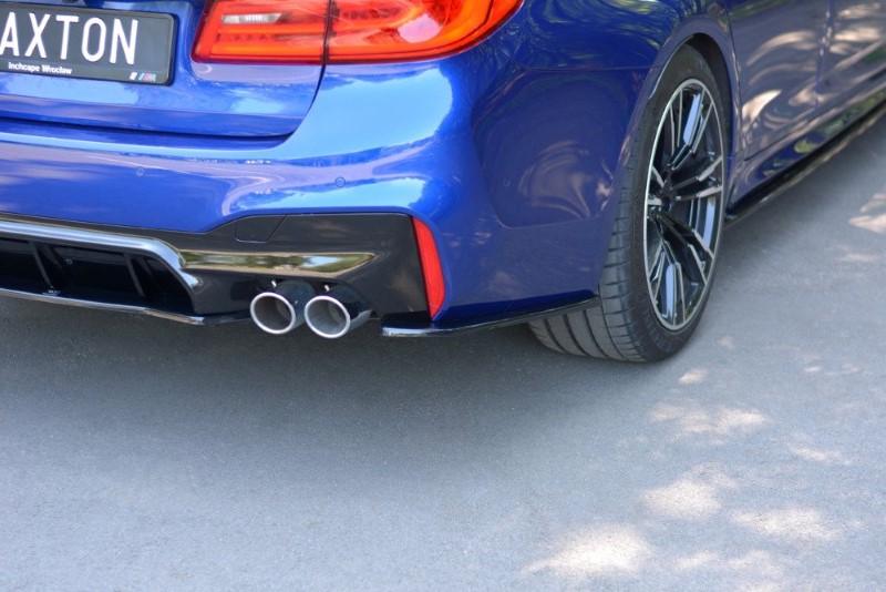 Achterzij Spoilers BMW M5 F90 Glanzend Zwart