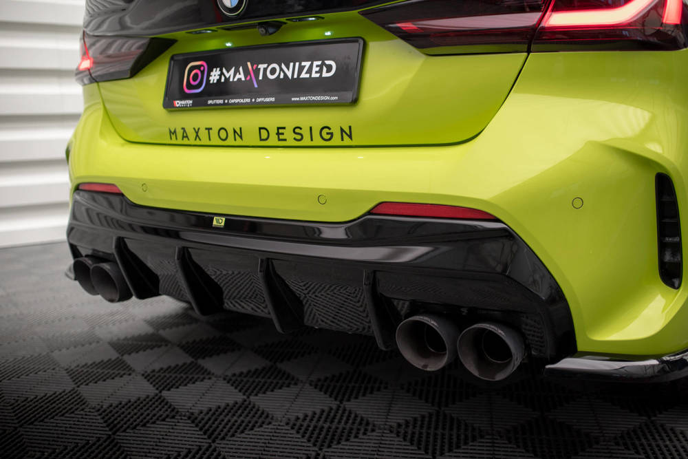 Diffuser V.3 BMW 1 F40 M Pakket & M135i Maxton Glans Zwart