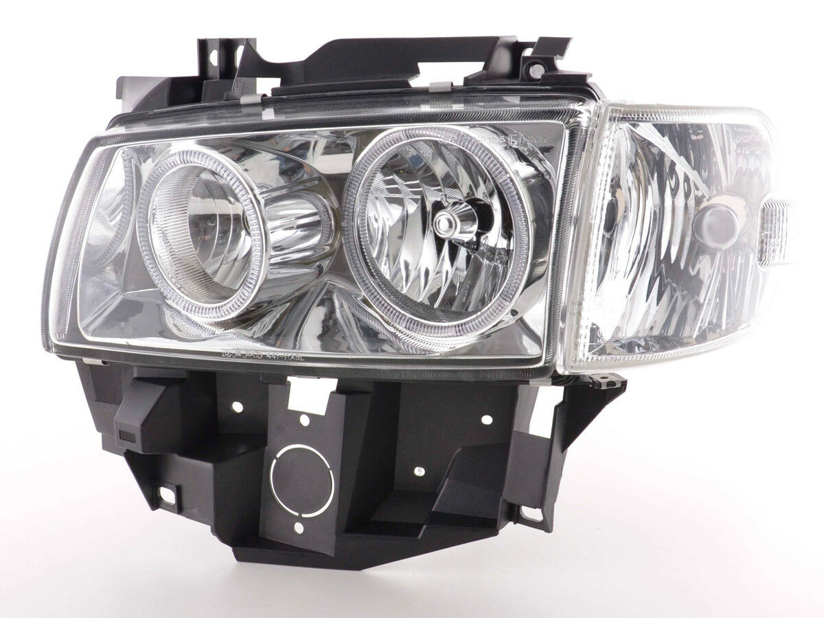 Faros Bus T4 Angel Eyes cromo