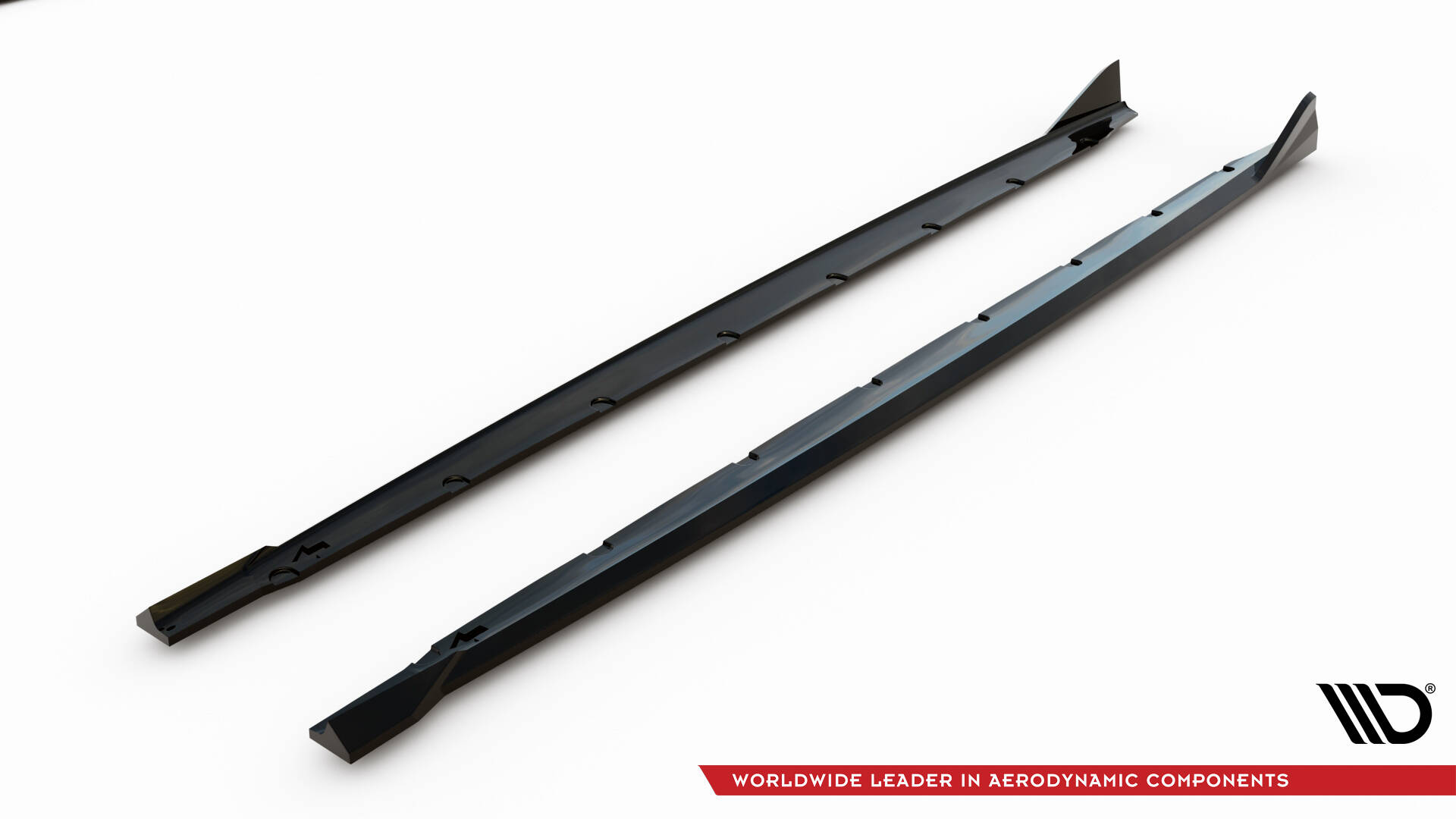 Bodykit V.2 BMW M135i F70 Maxton Glanzend zwart