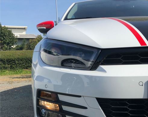 Headlights VW Scirocco lll facelift 15-18 DRL Dynamic  LED Black