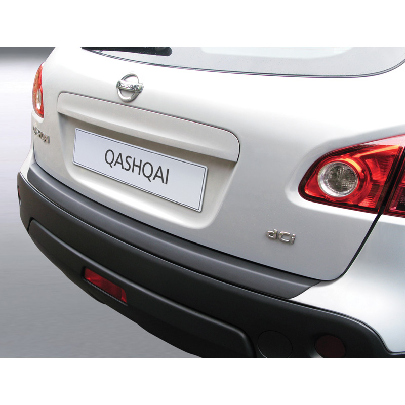 ABS Achterbumper beschermlijst  Nissan Qashqai excl. +2 2007-2014 Zwart