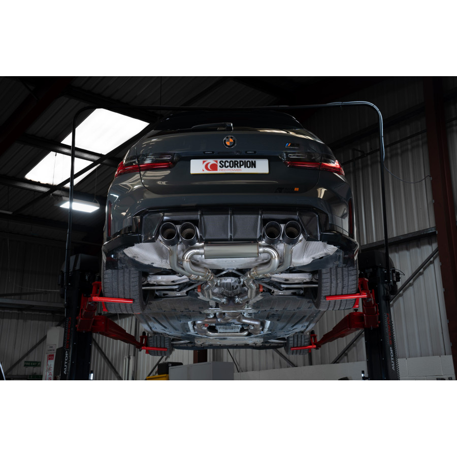 BMW 3 Series G81 M3 Touring ROW Non-GPF Model Half System Scorpion
