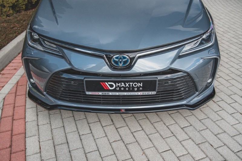 Voorspoiler Toyota Corolla XII Sedan Zwart Glans