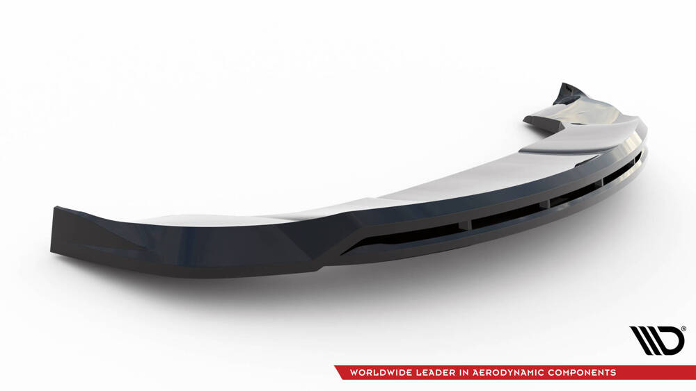 Voorspoiler Tesla Model X FL Gloss-Black V1