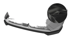 Voorspoiler Peugeot 3008 (3e generatie) / E-3008 – CSR Automotive Bekerspoilerlip Glanzend Zwart