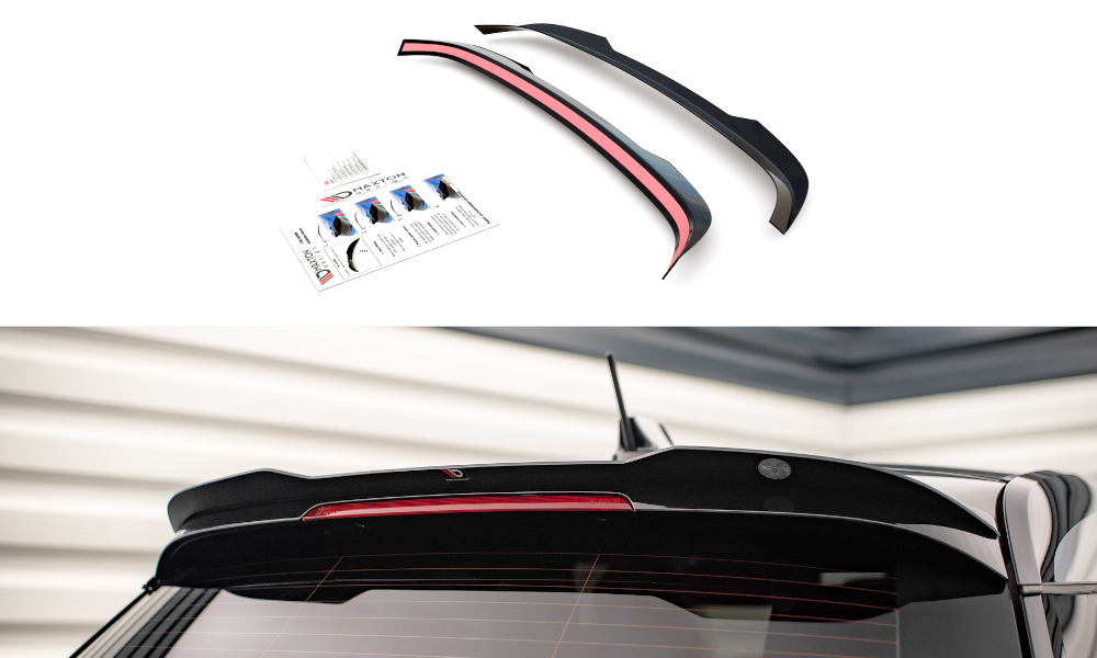 Spoiler BMW i3 MK1 FL Maxton Glans Zwart