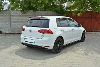 Zijdiffuser Volkswagen Golf 7 Maxton Glans Zwart