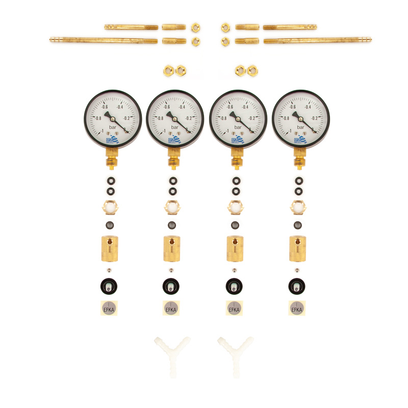 4 Cilinder carburateur synchronisator