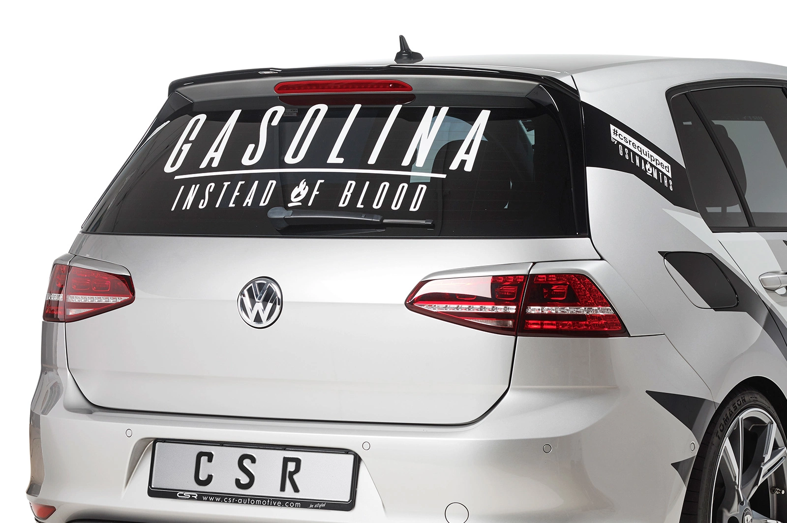 Achterspoiler VW Golf 7 Basis 2012–2019 – CSR Automotive – Glans Zwart