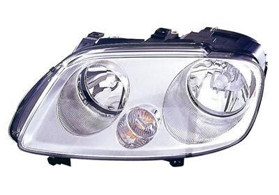 koplamp, H7+H1, elektr verstelb, incl stelmotortje, links VW Tou