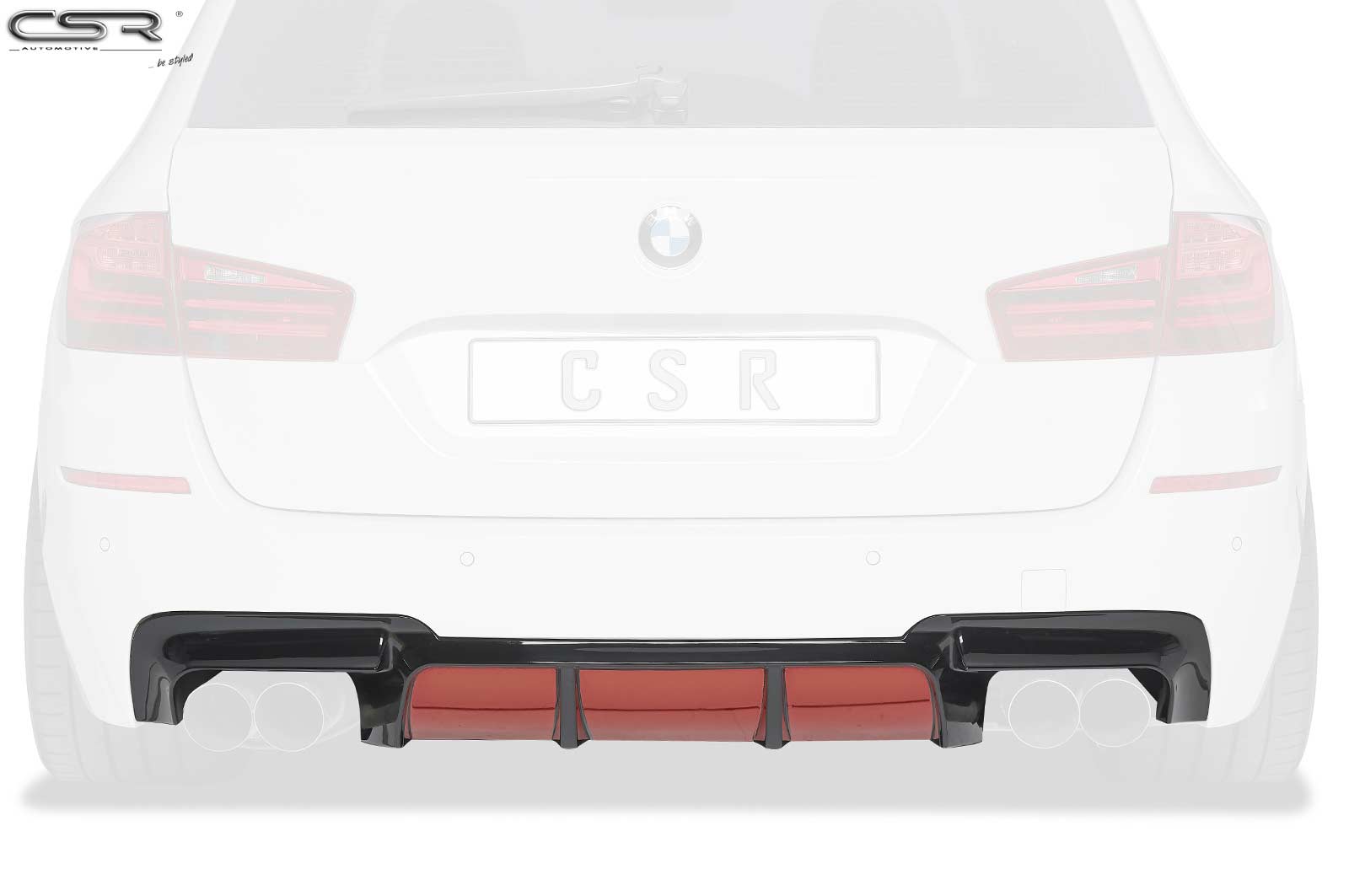 Achterschort in M-Performance-look BMW 5 Serie F10 / F11