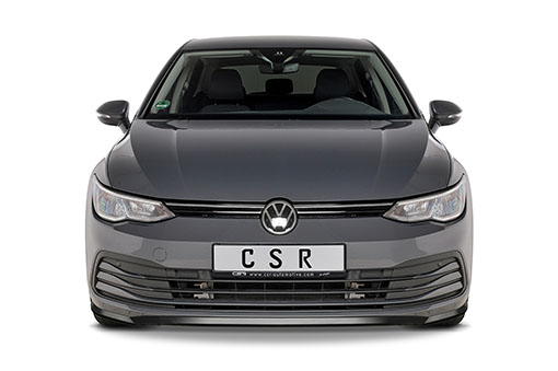 Voorspoiler Volkswagen Golf 8 CSR Glans Zwart