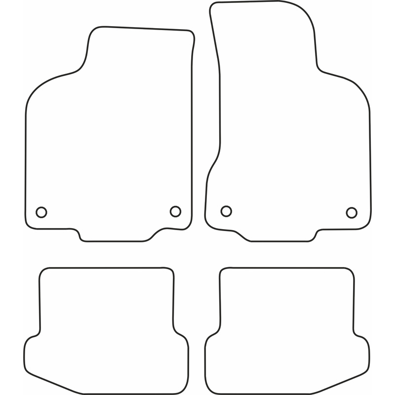 Automatten VW Polo 6N2 99-10/01