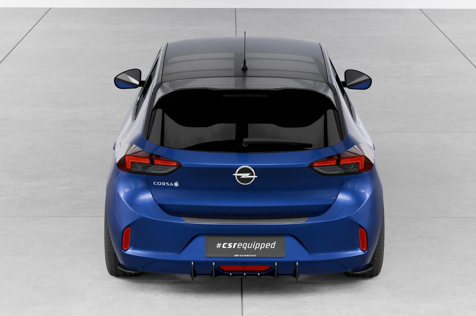 Achterspoiler Opel Corsa F Glans Zwart – CSR Automotive – vanaf 2019