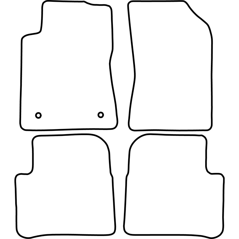 Automatten  Citroën C3 2016-