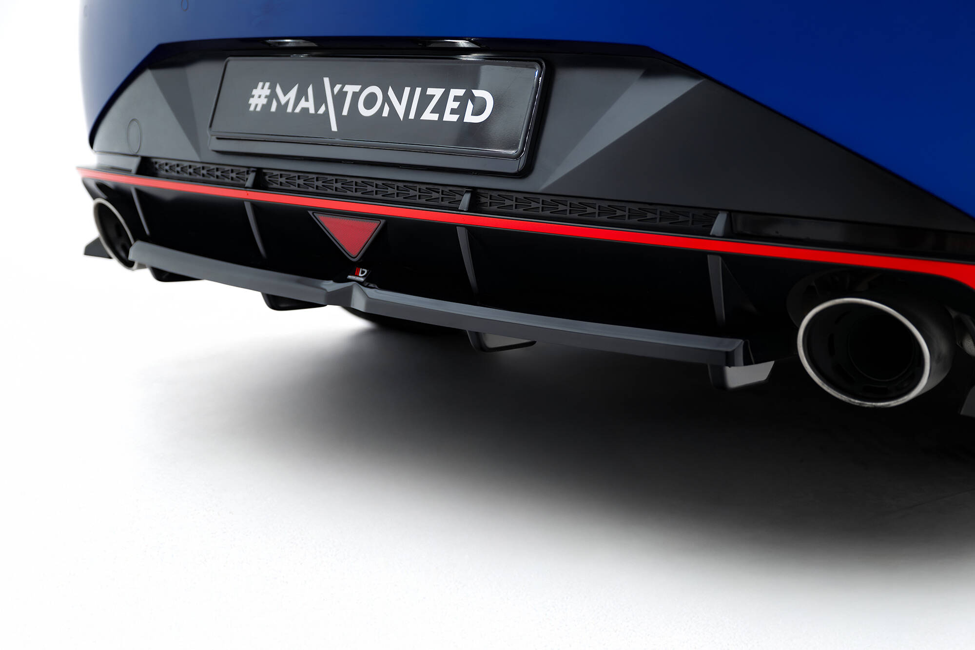 Achter Diffuser Hyundai Elantra N MK7 Maxton Glanzend zwart