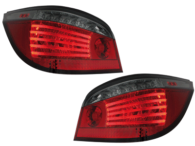 Luces traseras LED BMW E60 lim. rojo/humo