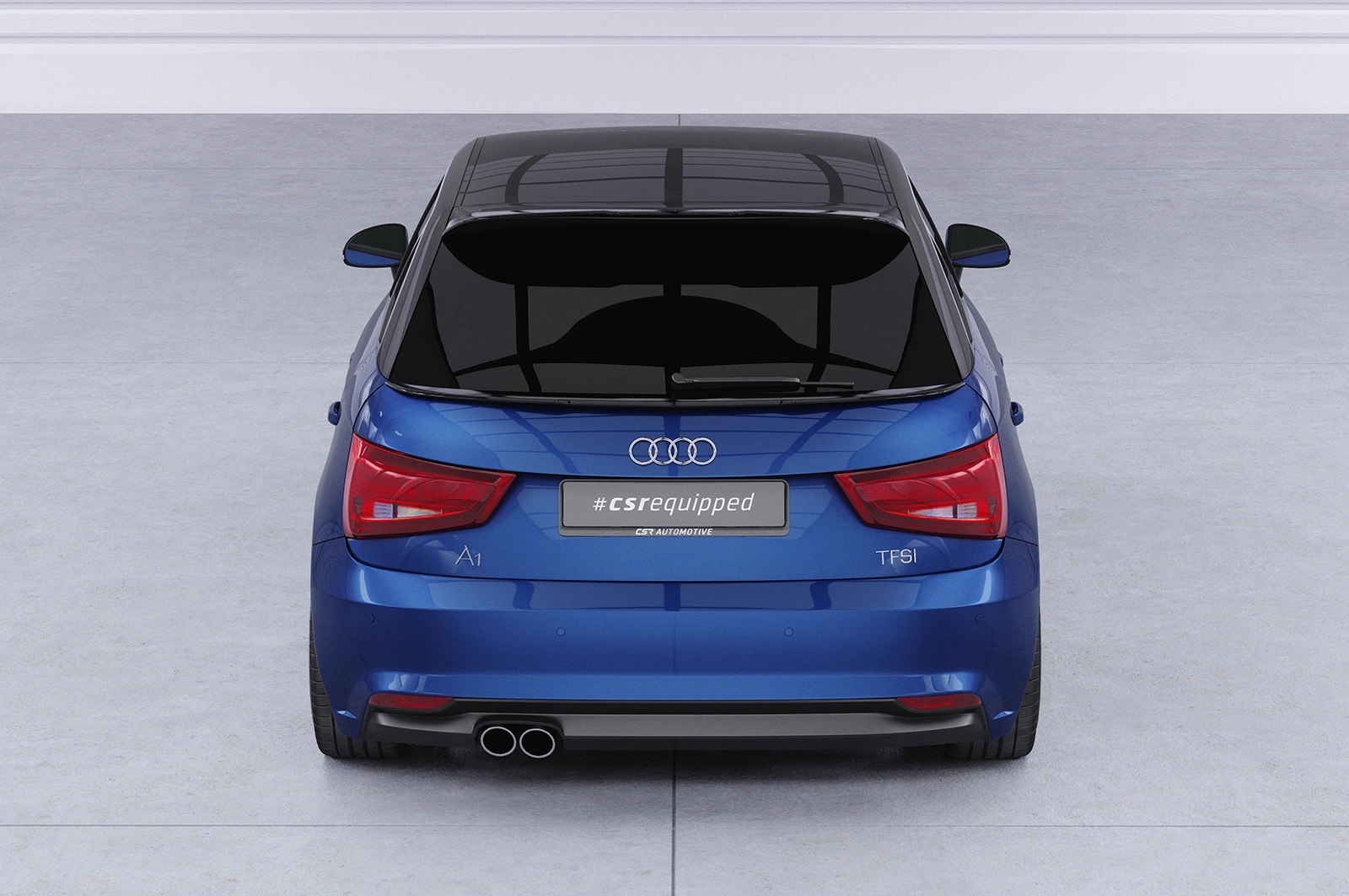 Achterspoiler Audi A1 (8X) Sportback 2015–2018 (Facelift) – CSR Automotive – Glans Zwart