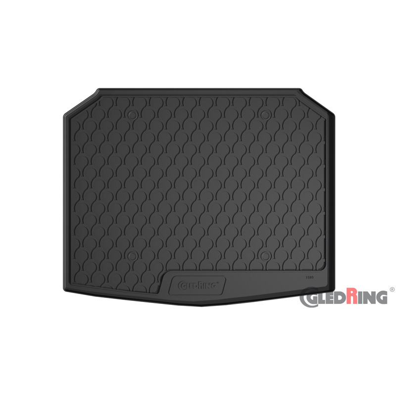 Rubbasol (Rubber) Kofferbakmat  Skoda Karoq 2WD/4WD 7/2017- (Lage variabele laadvloer)