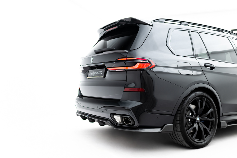 Carbon Fiber Spoiler Cap BMW X7 M-Pack G07 Facelift Maxton