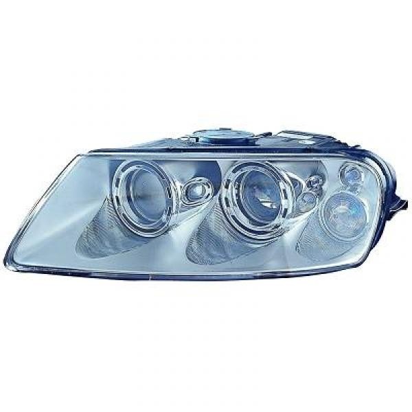 Koplamp links TOUAREG, 02-07 H7+H9 DEPO met MOTOR