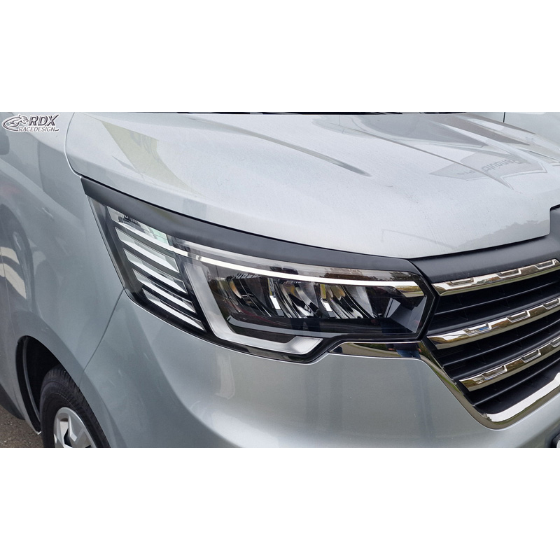 RDX Koplampspoilers  Renault Master III Facelift 2019-2024 (ABS)