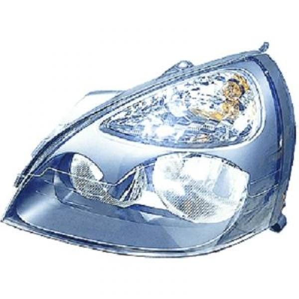 Koplamp rechts CLIO 04-05 TYC H7+H1