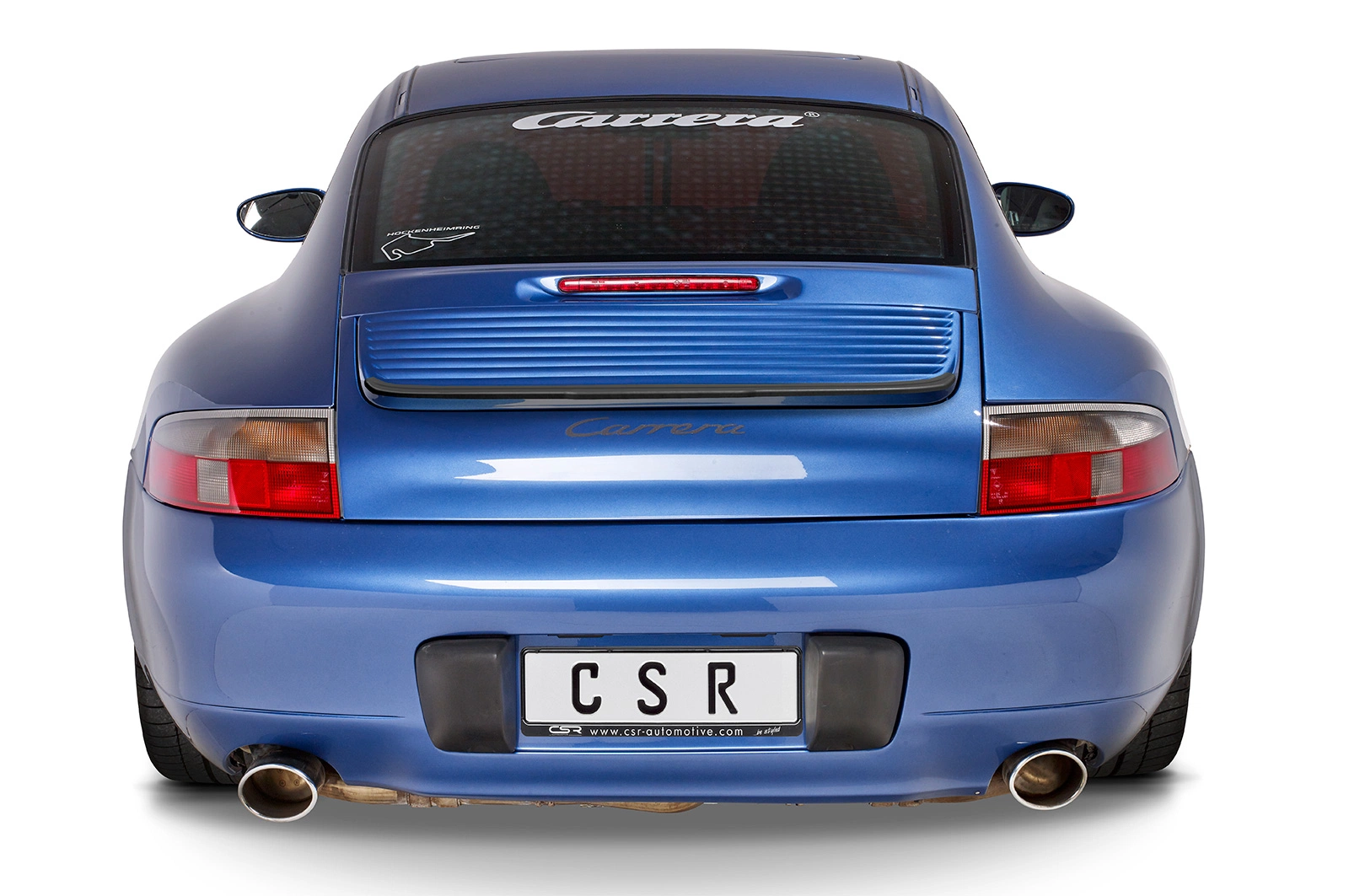 Achterspoiler Porsche 911/996 Glans Zwart van CSR Automotive (1997-2006)