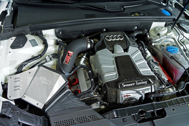 Injen Audi S4 B8 '12/- 3.0L V6 TFsi Short ram air intake system Zwart