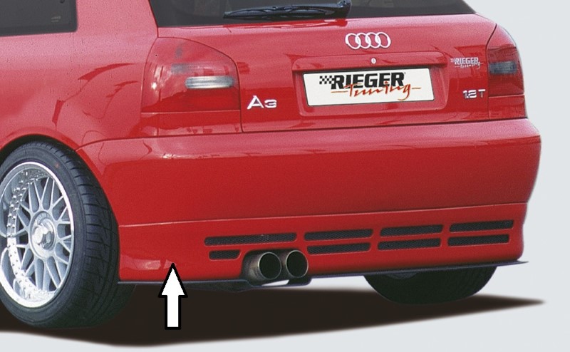Achteraanzet Audi A3 8L ABS Rieger