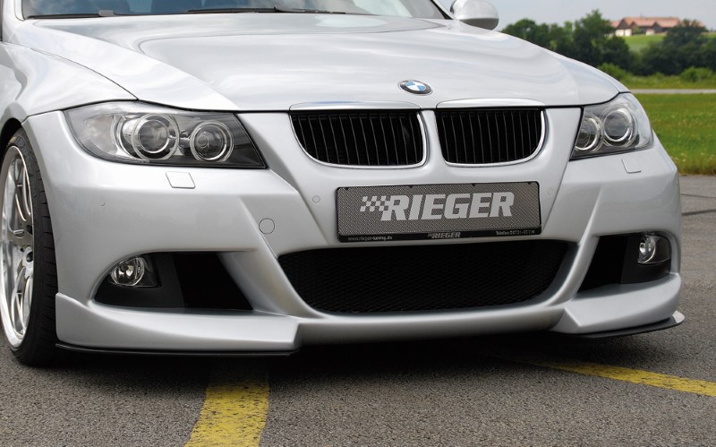 Voorbumper BMW E90 met ABE met uitsparing voor sproei-installati