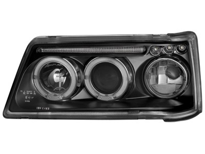 Faros Peugeot 205 Angel Eyes negro