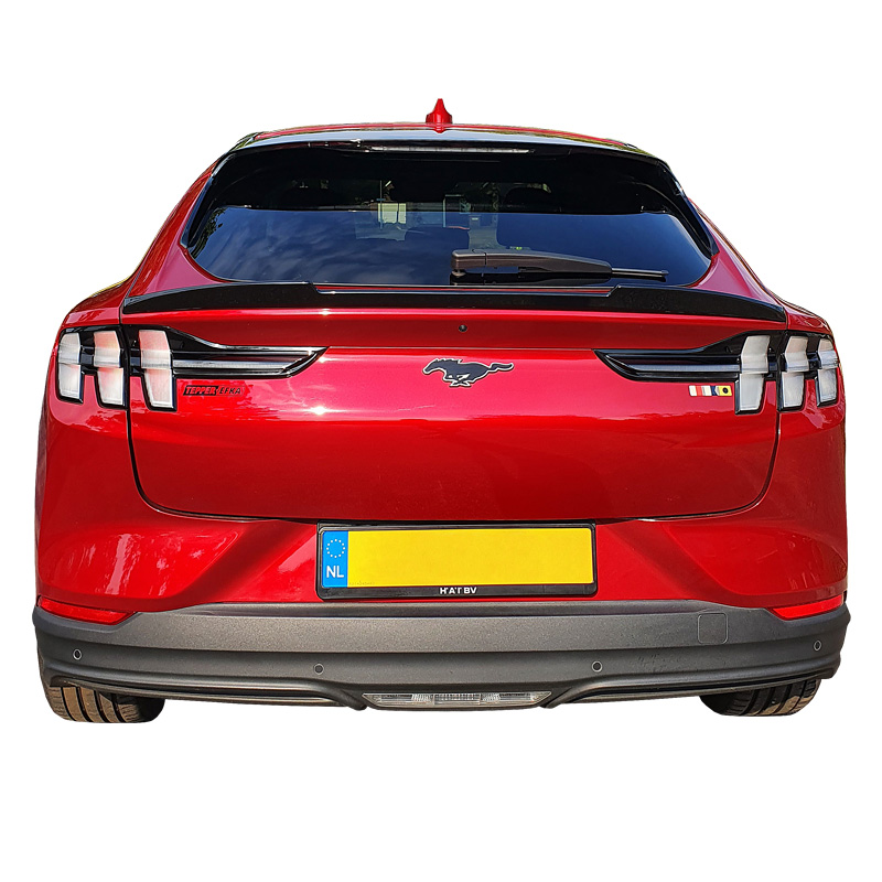 Achterspoiler  Ford Mustang Mach-E 2020- 'M4' (Glanzend Zwart ABS)