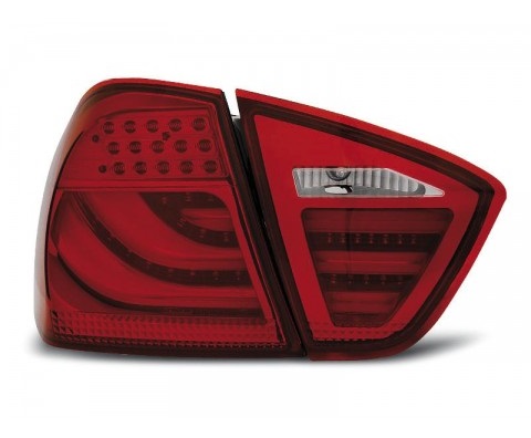 Taillights LED BMW 3-serie E90 04-08 red/smoke