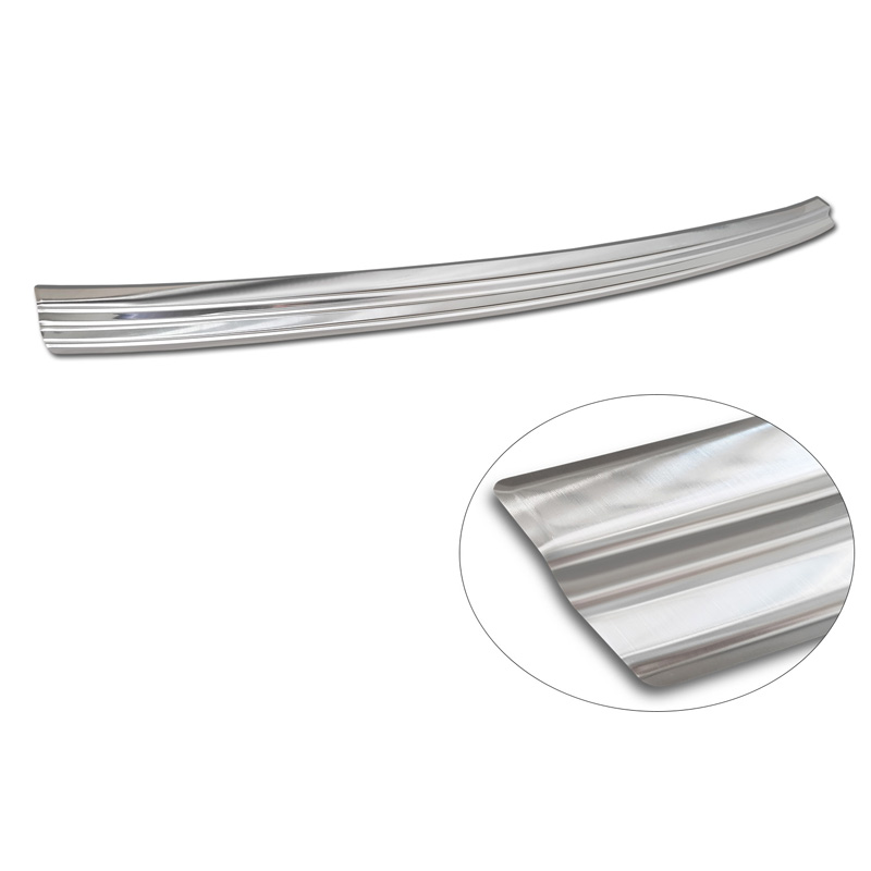 RVS Achterbumperprotector  Mercedes EQC (N293) 2019- 'Ribs'