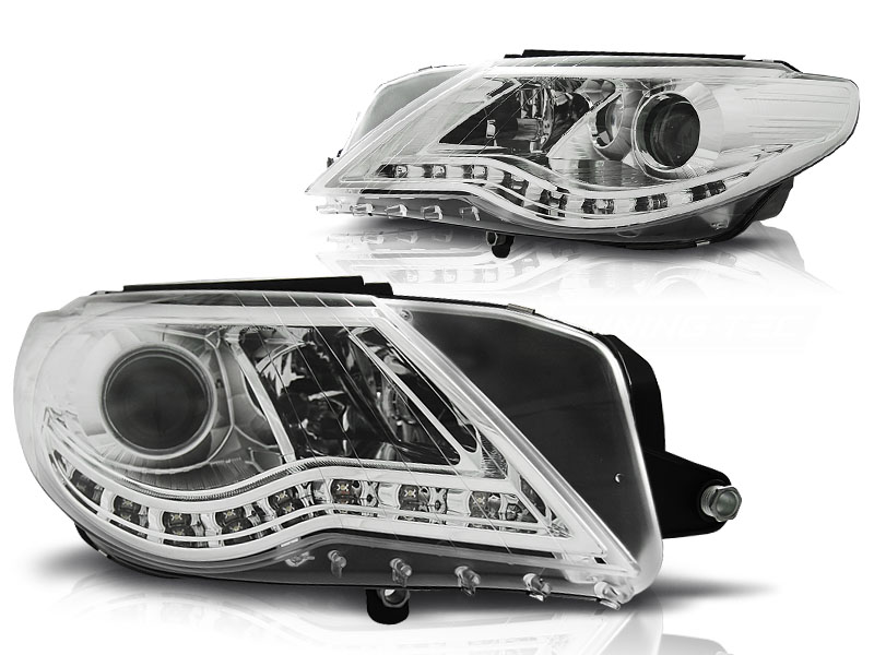Headlight CC 08-12 clear/chome