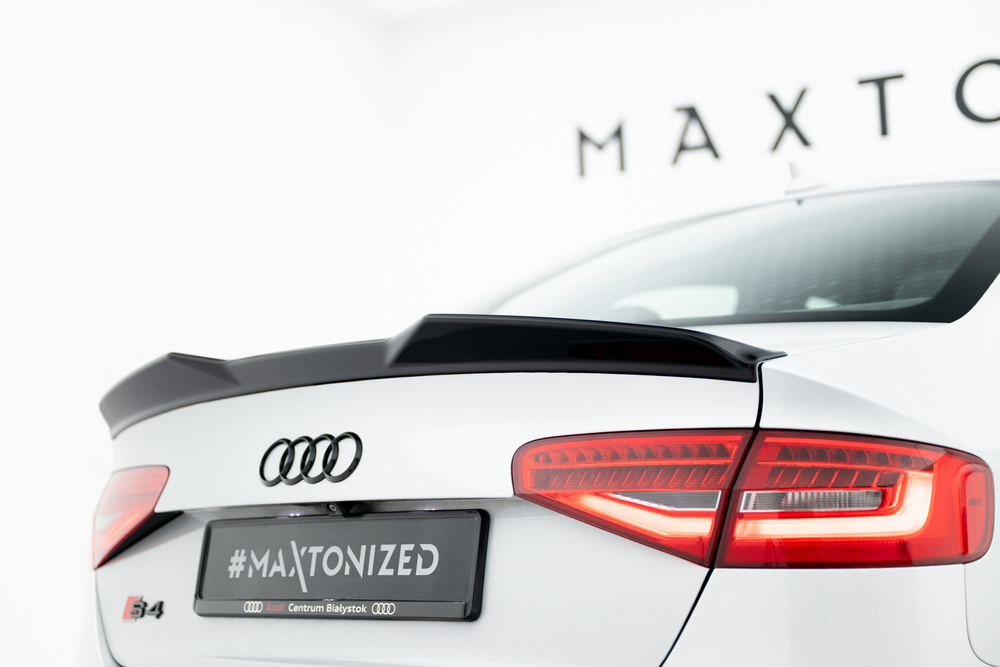 Spoiler Cap 3D Audi S4 Sedan B8 Facelift Maxton
