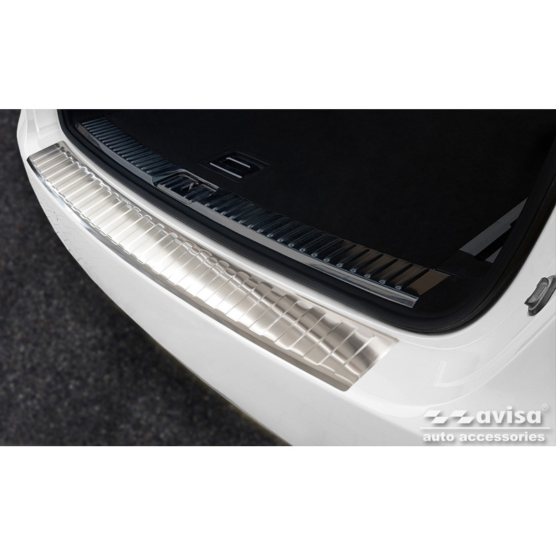 RVS Achterbumperprotector  Porsche Cayenne II 2010-2014 & FL2014- 'Ribs'