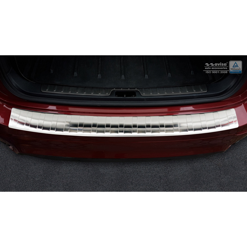 RVS Achterbumperprotector  BMW X6 (E71) 2009-2014 'Ribs'