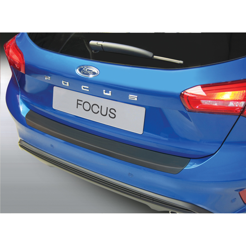ABS Achterbumper beschermlijst  Ford Focus IV HB 5-deurs 9/2018- Zwart
