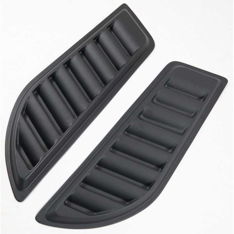Set motorkapluchtinlaten Pick-Up 4x4 - Universeel - Matzwart