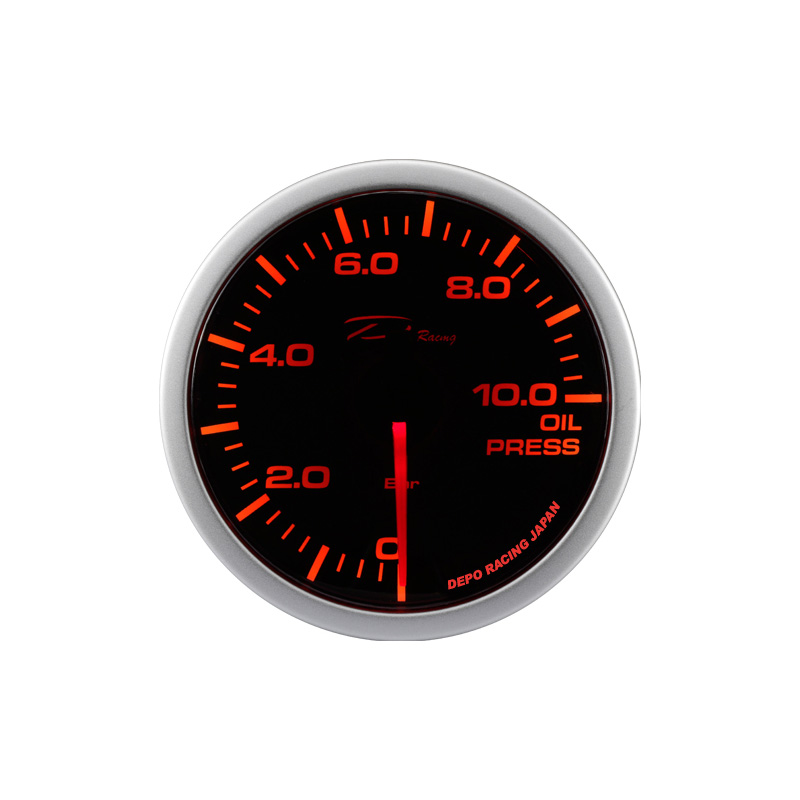 Depo Racing oil pressure meter WA-Series Instrument