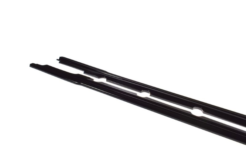 Zijskirts Diffusers BMW 6 GRAN COUPÉ Glanzend Zwart