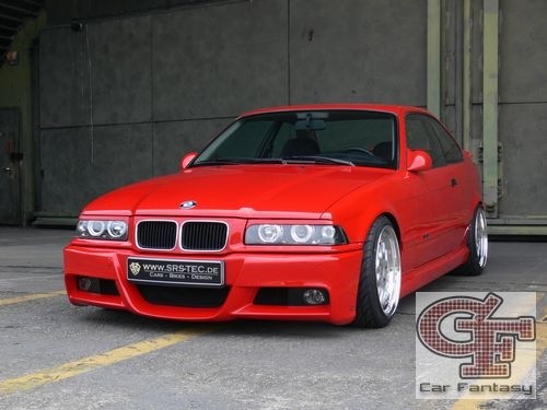 Voorbumper BMW E36 en compact SRS-TEC B3