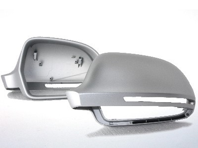 Spiegelkappen Aluminium Audi A4 B8 08-..