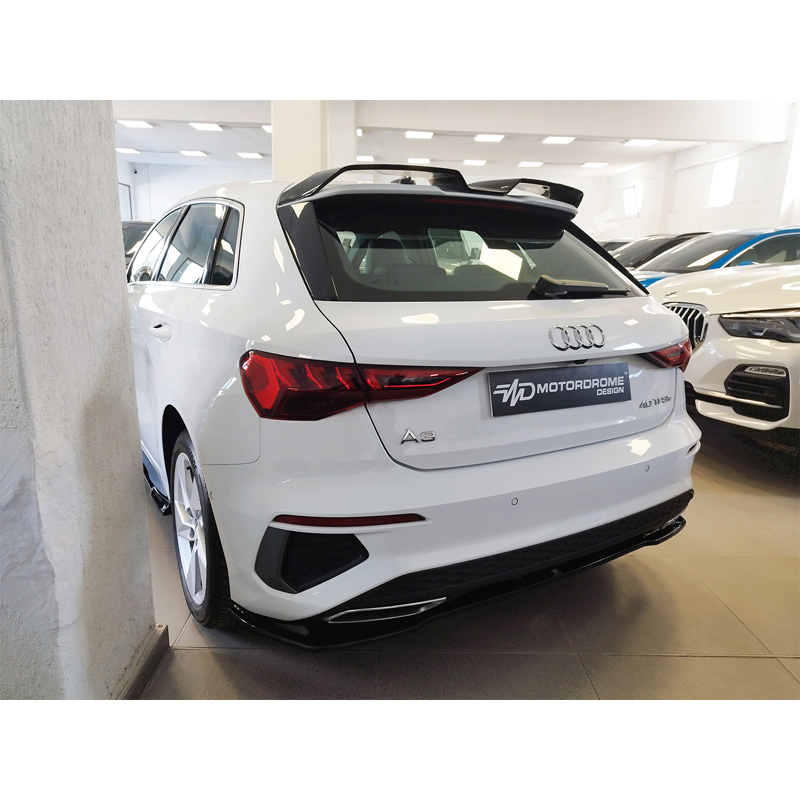 Motordrome Dakspoiler  Audi A3 (8Y) Sportback S-Line / S3 / RS3 2020-2024 incl. Facelift 2024- (PU)