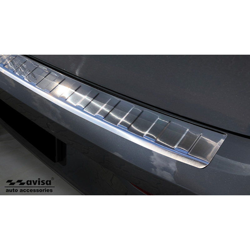 RVS Achterbumperprotector  Volkswagen Golf VIII HB 5-deurs 2020-2024 & FL 2024- 'Ribs'